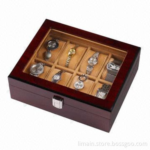 Closet Storage Box, Handmade with Rich Color, Removable Watch Cushion
